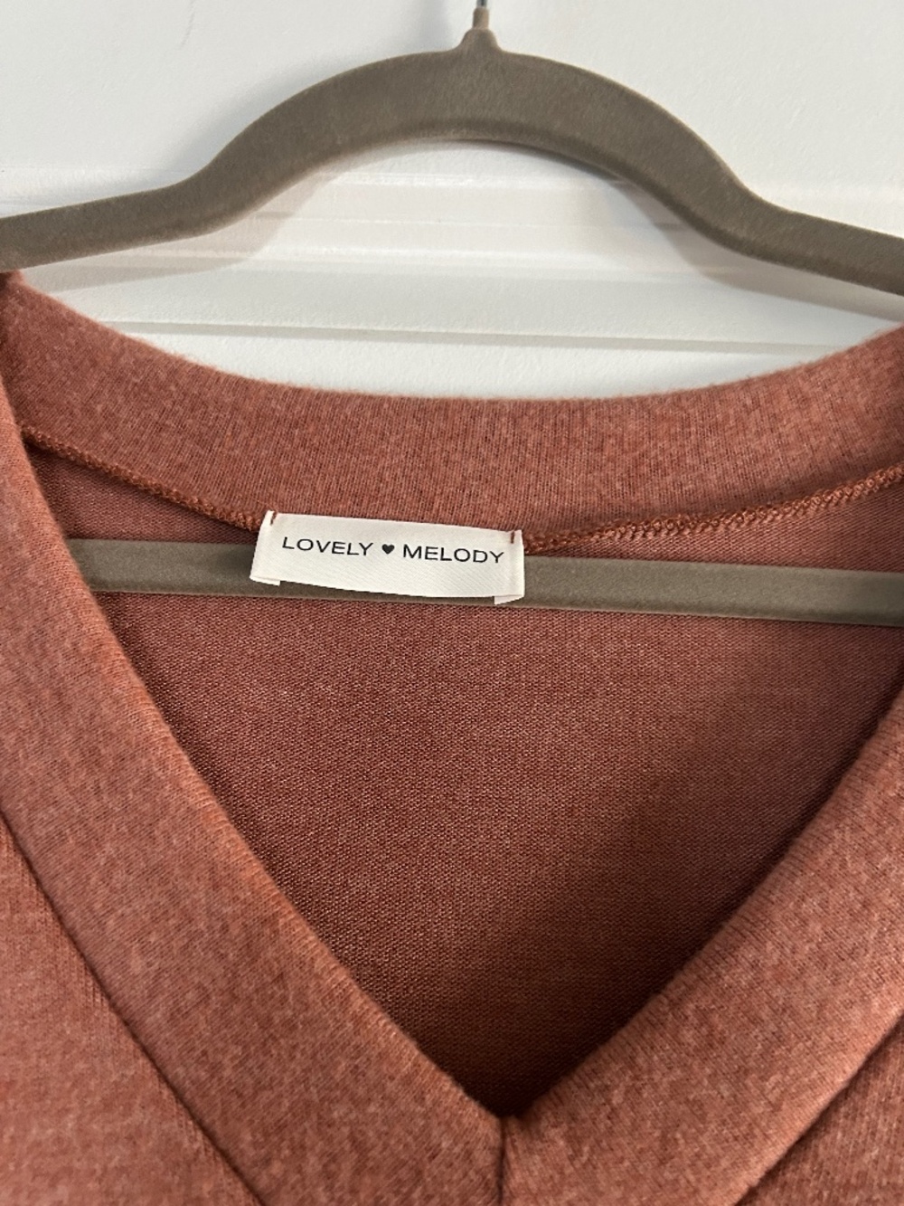Beautiful sweater fleece top. Brand Lovely Melody